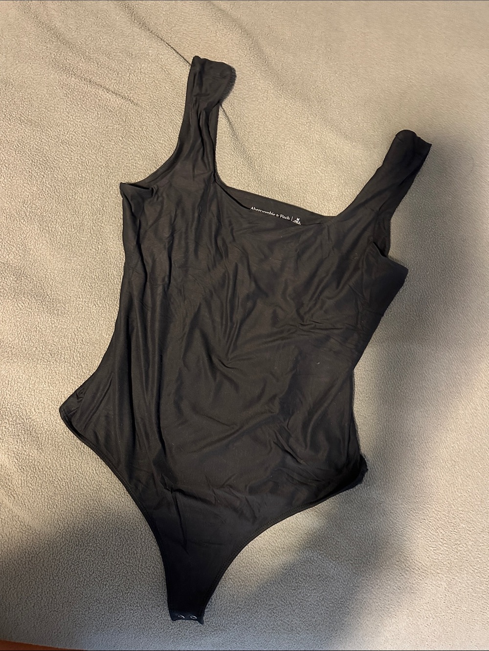 Abercrombie & Fitch Black Tank Bodysuit